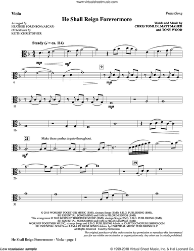 He Shall Reign Forevermore (with "Angels We Have Heard on High")