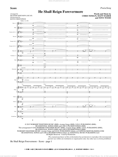 He Shall Reign Forevermore (with "Angels We Have Heard on High")