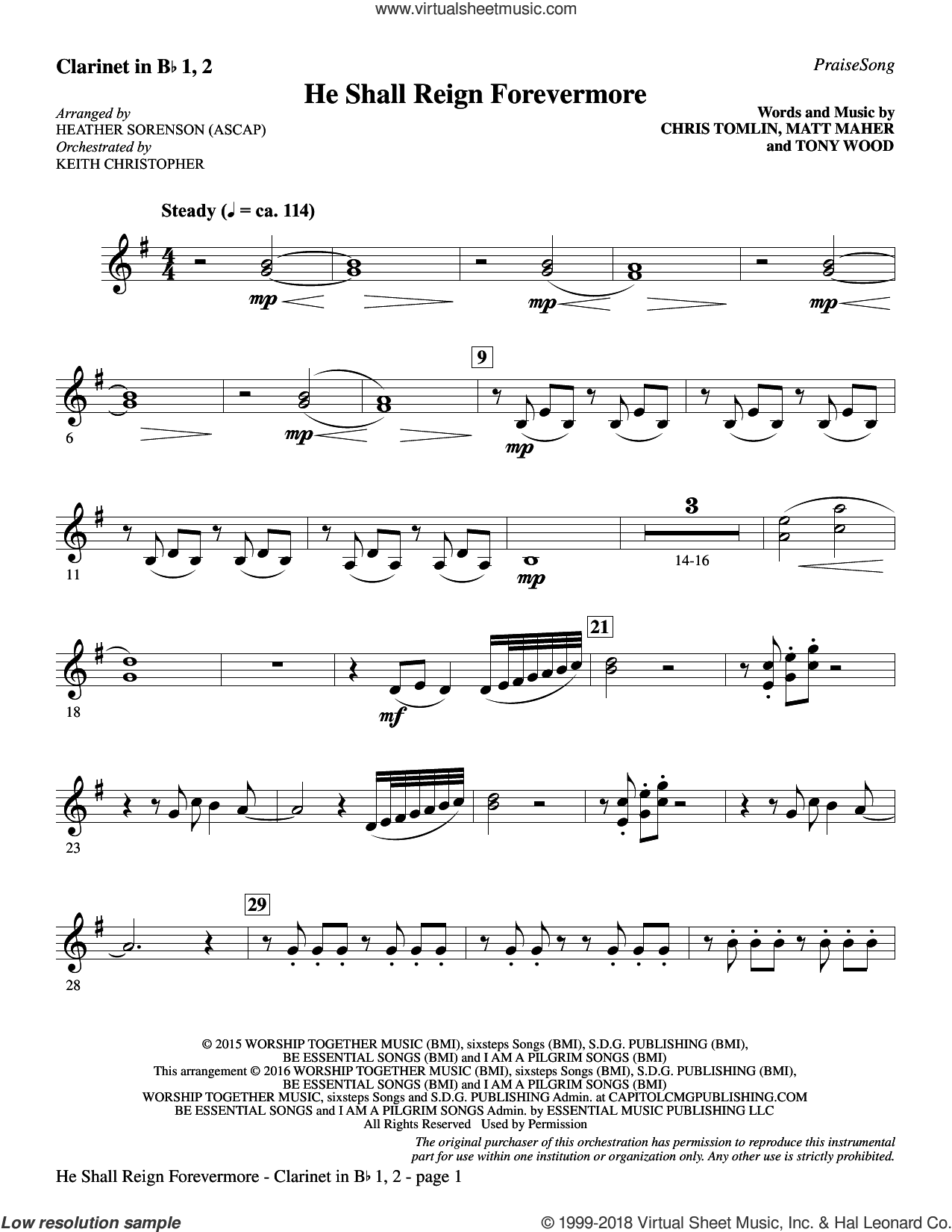 He Shall Reign Forevermore (with "Angels We Have Heard on High")