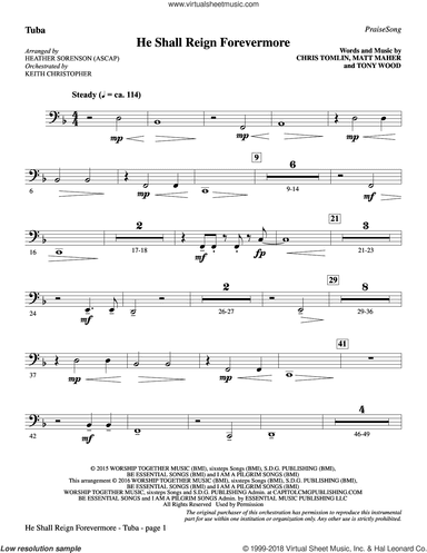 He Shall Reign Forevermore (with "Angels We Have Heard on High")