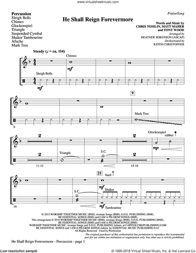 He Shall Reign Forevermore (with "Angels We Have Heard on High")
