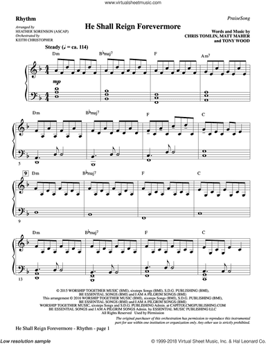 He Shall Reign Forevermore (with "Angels We Have Heard on High")