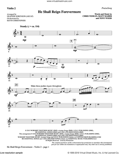 He Shall Reign Forevermore (with "Angels We Have Heard on High")