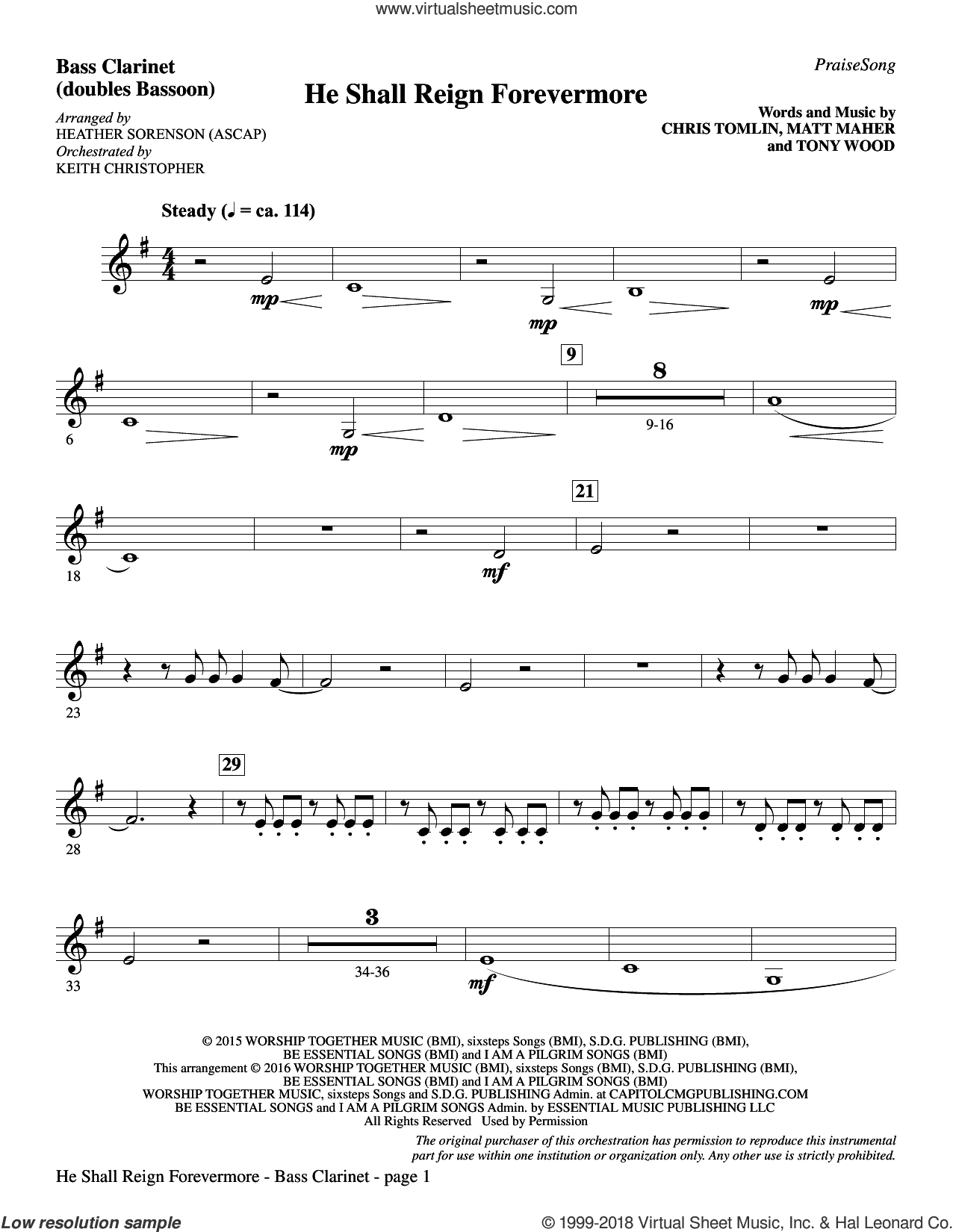 He Shall Reign Forevermore (with "Angels We Have Heard on High")