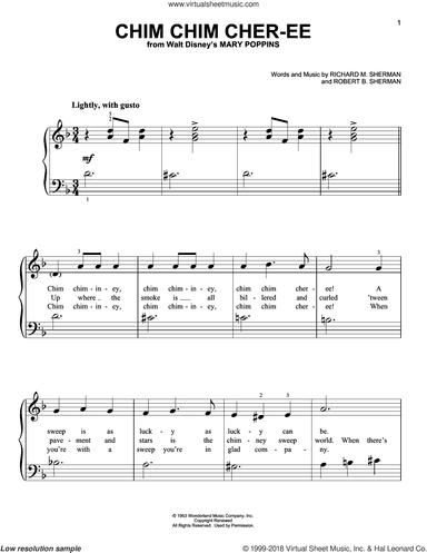 Chim Chim Cher-ee (from Mary Poppins)