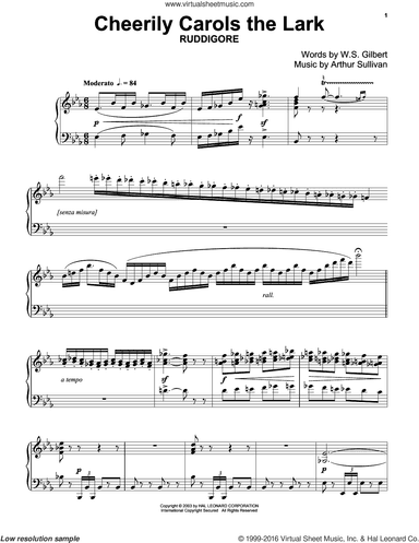 Cheerily Carols The Lark