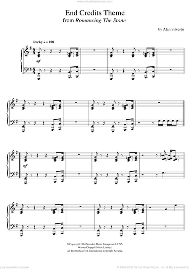 Romancing The Stone (End Credits Theme)
