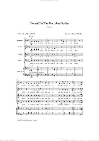 Blessed Be The God And Father