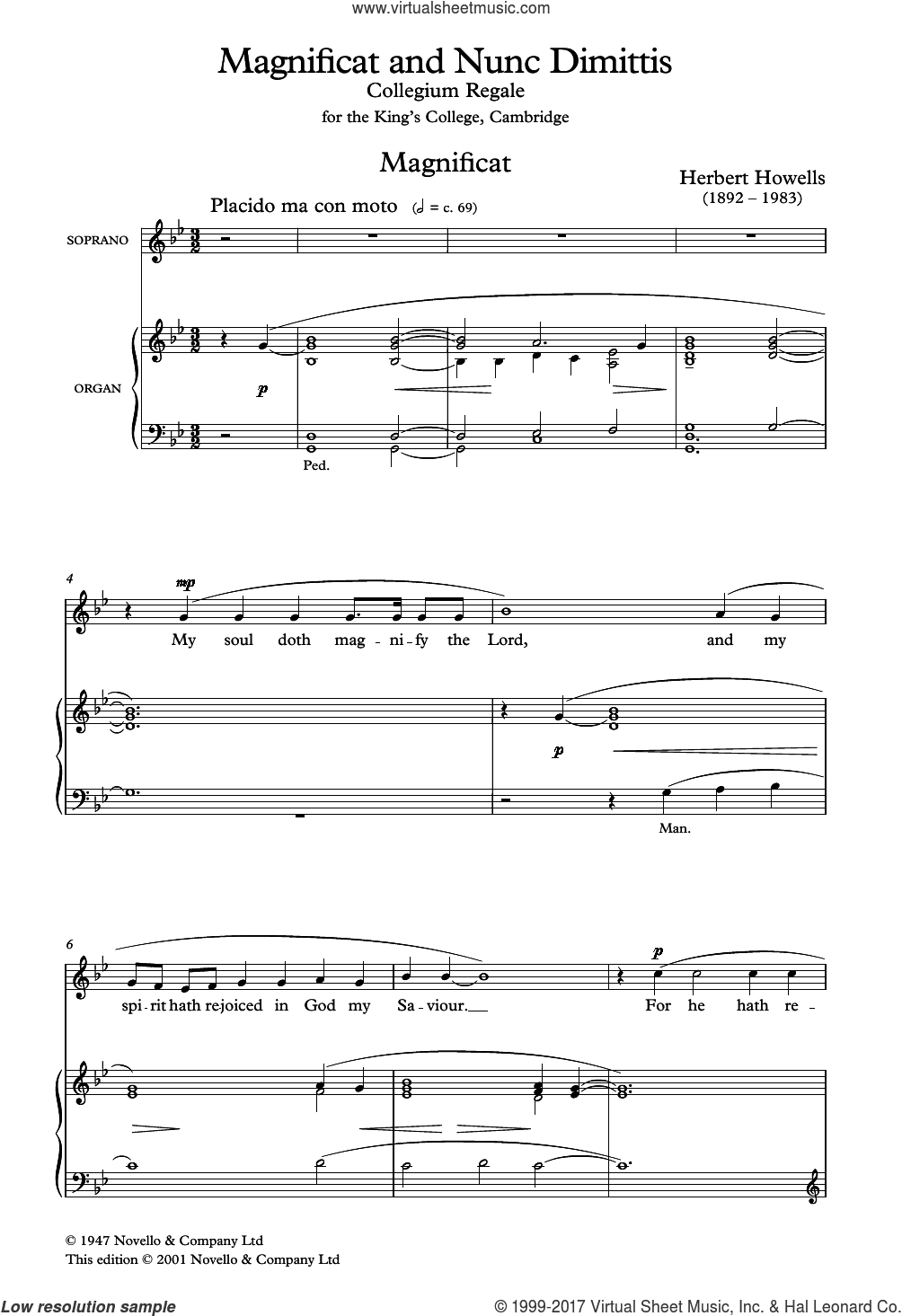 Magnificat And Nunc Dimittis