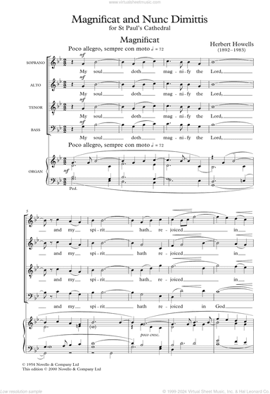 The St. Paul's Cathedral Magnificat And Nunc Dimittis