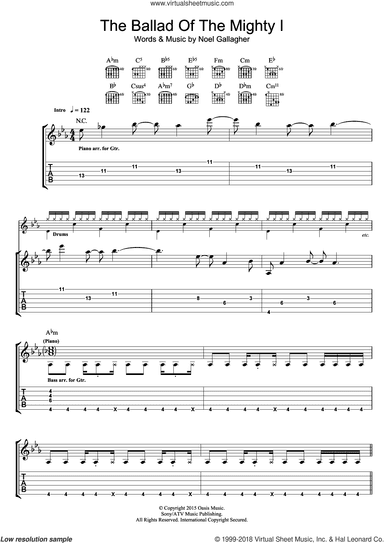 Ballad Of The Mighty I