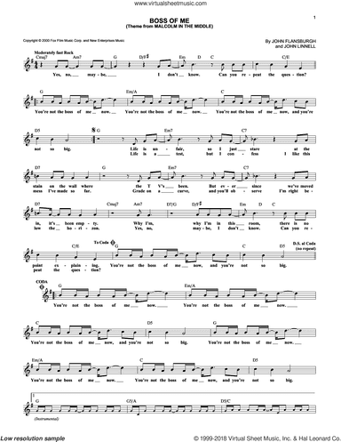 Boss Of Me (Theme From Malcolm In The Middle)