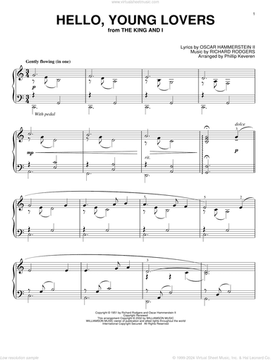Hello, Young Lovers (arr. Phillip Keveren)