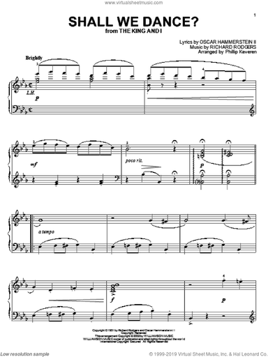 Shall We Dance? (arr. Phillip Keveren)