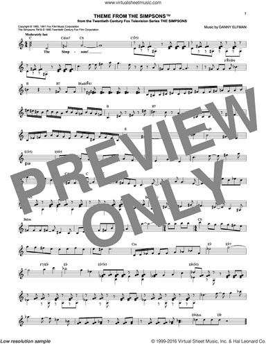 Theme From The Simpsons