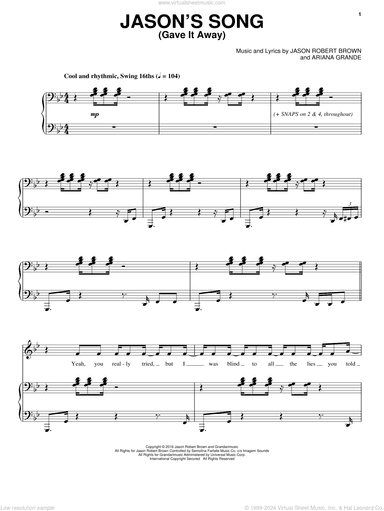 Jason's Song (Gave It Away)