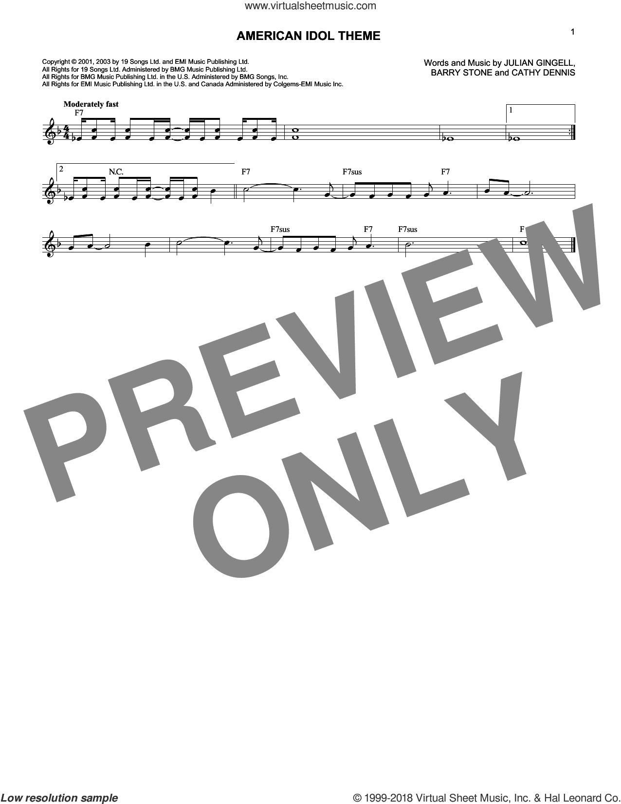 American Idol Theme