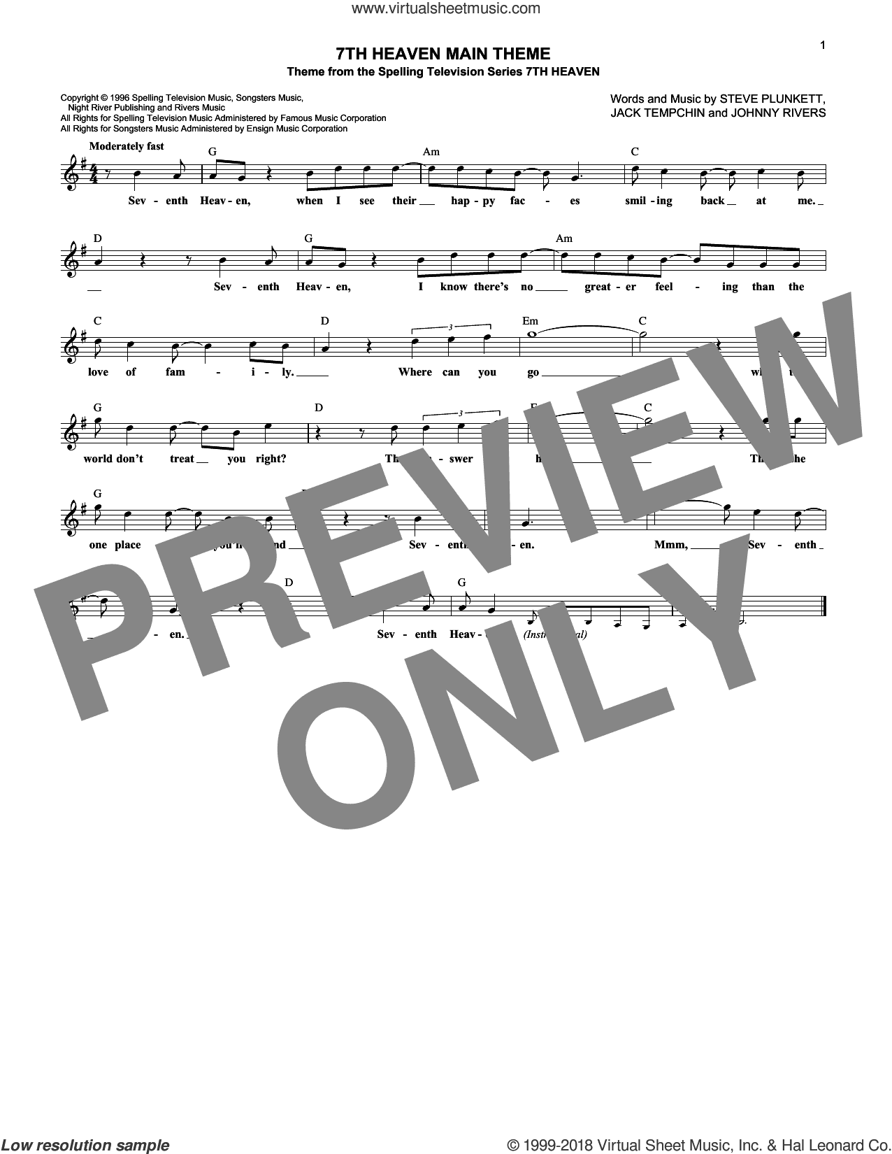 7th Heaven Main Theme