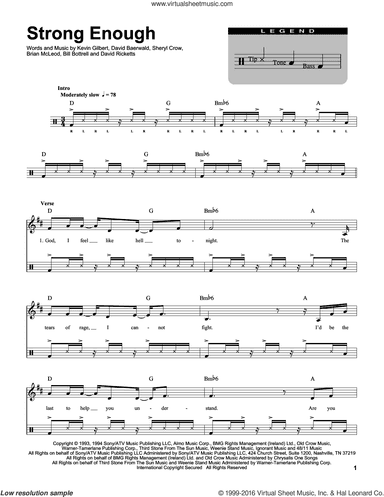 Strong Enough (for Acoustic Guitar, Voice and Cajon)