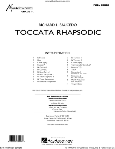 Toccata Rhapsodic (COMPLETE)
