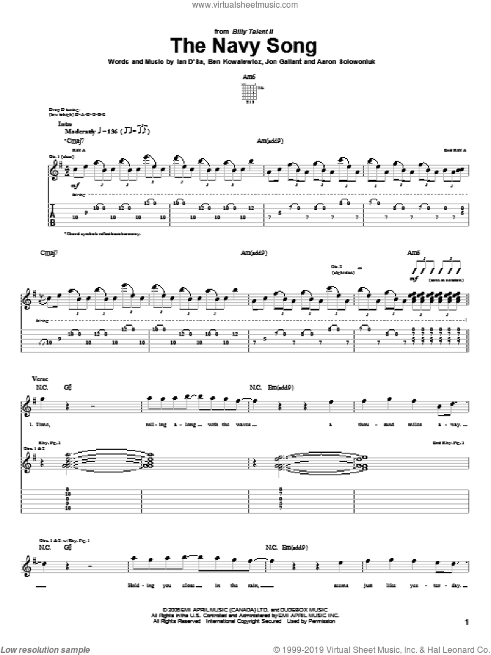 The Navy Song