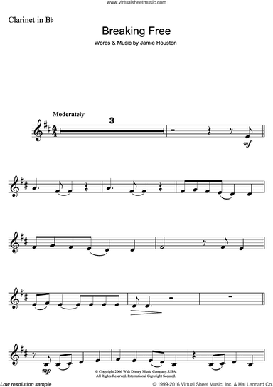 Breaking Free (from High School Musical)