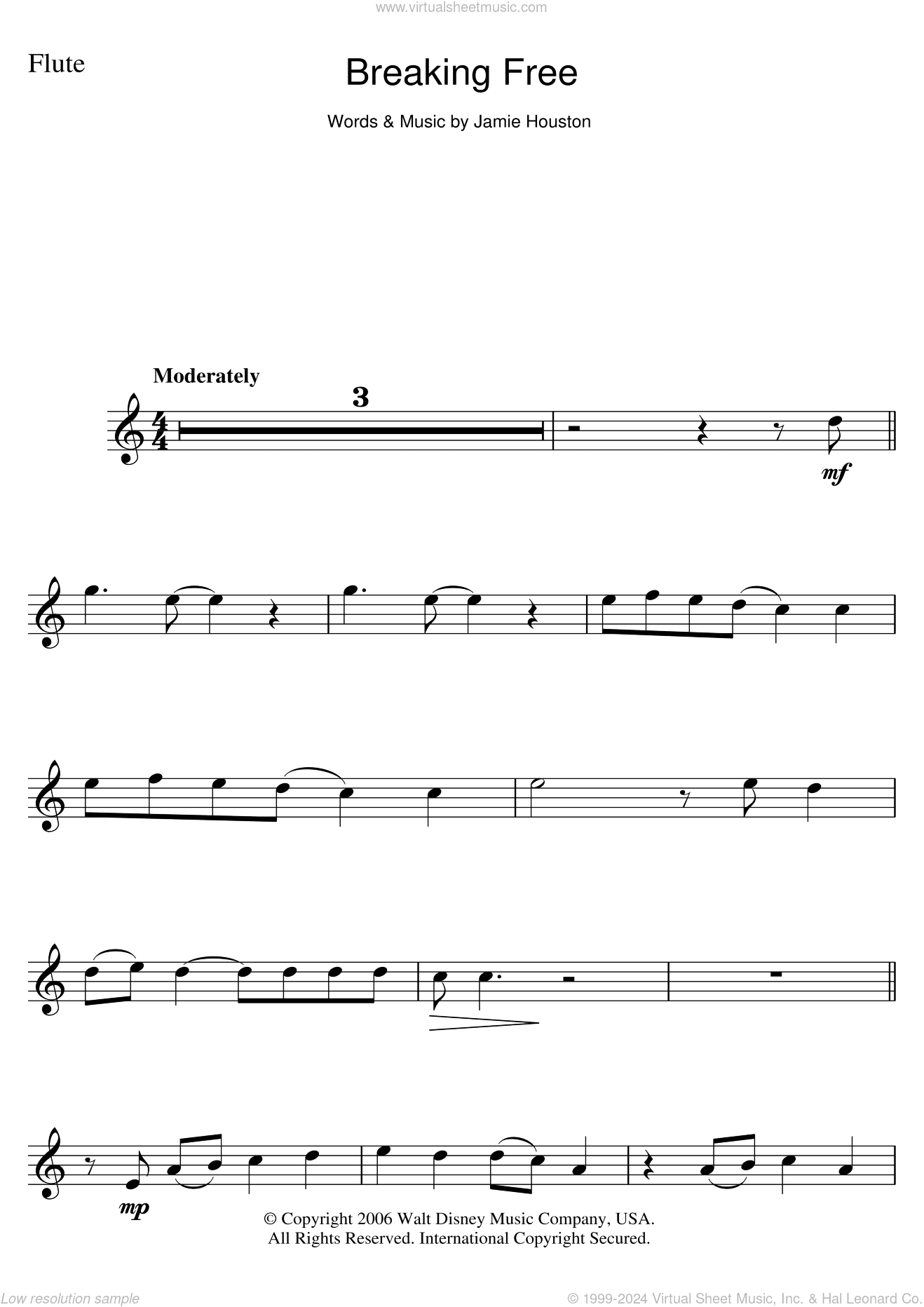 Breaking Free (from High School Musical)