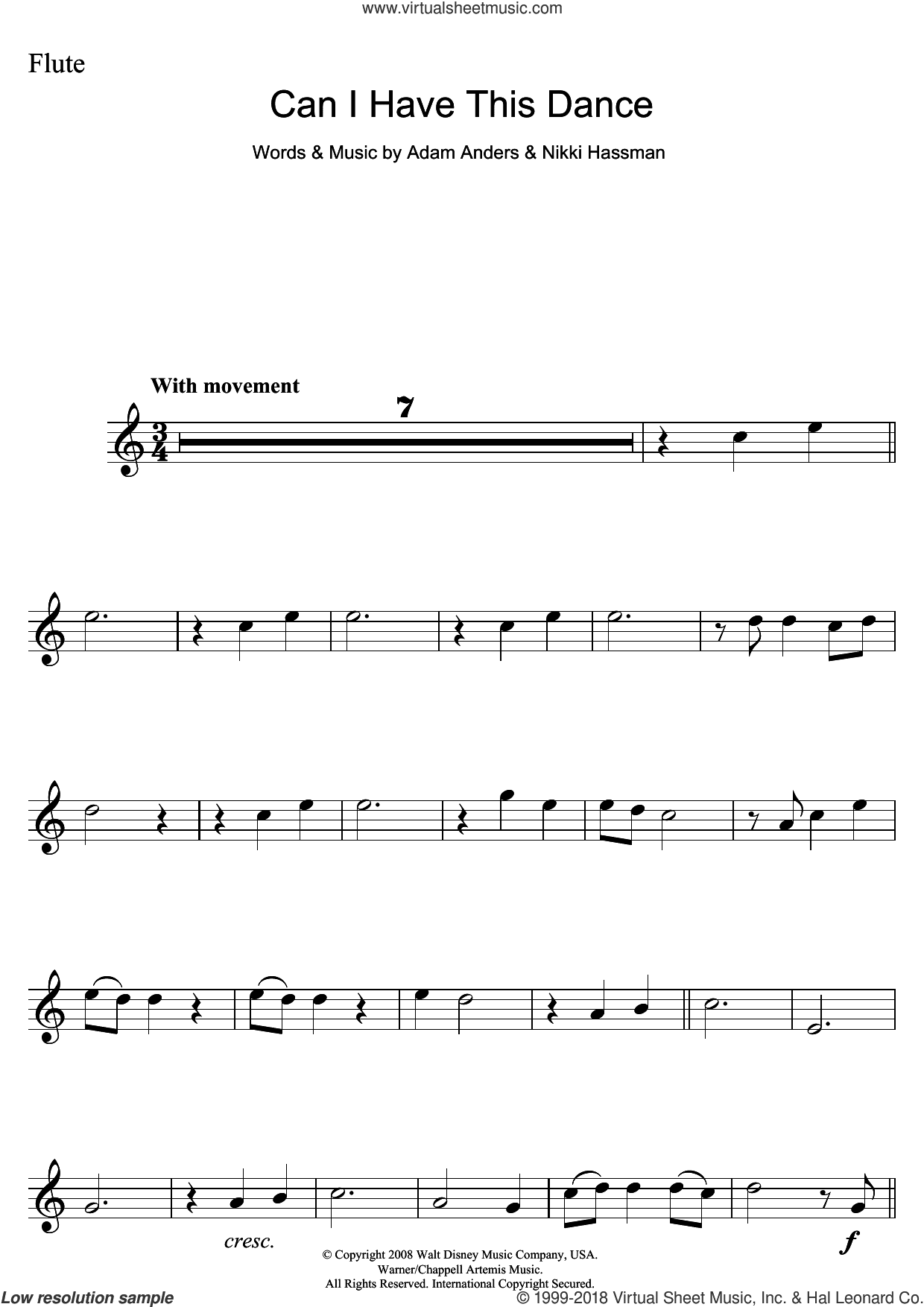 Can I Have This Dance (from High School Musical 3)