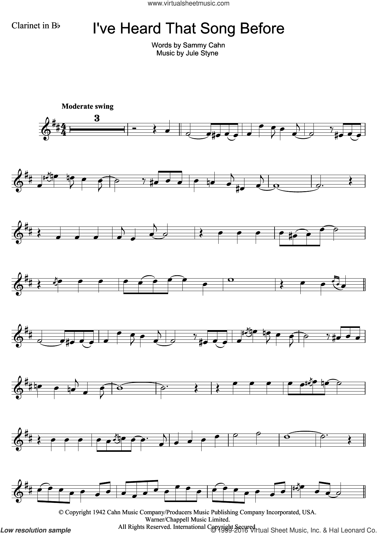 I've Heard That Song Before