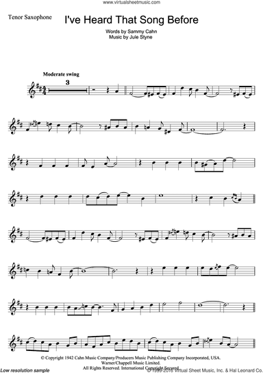I've Heard That Song Before