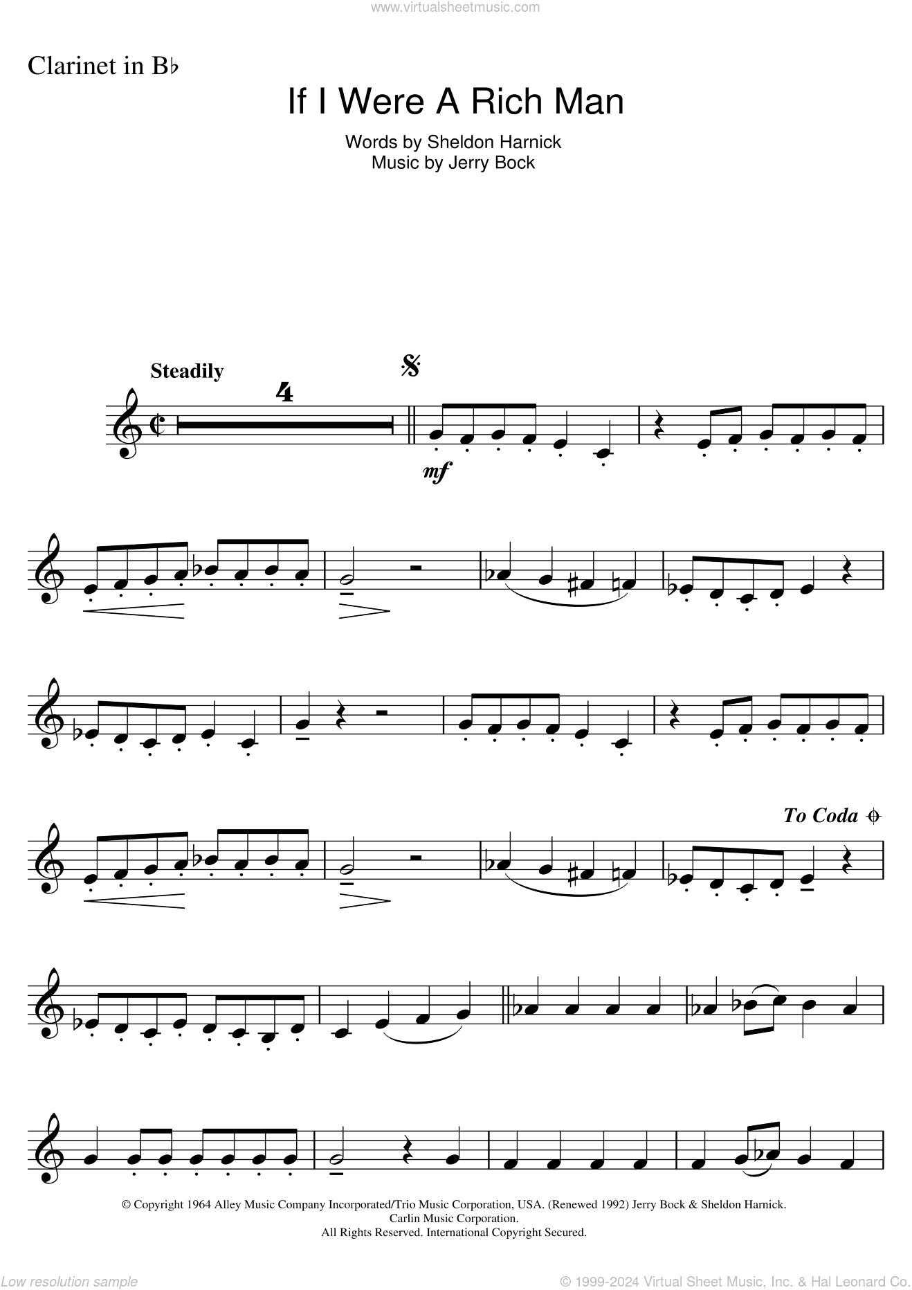 If I Were A Rich Man (from Fiddler On The Roof)