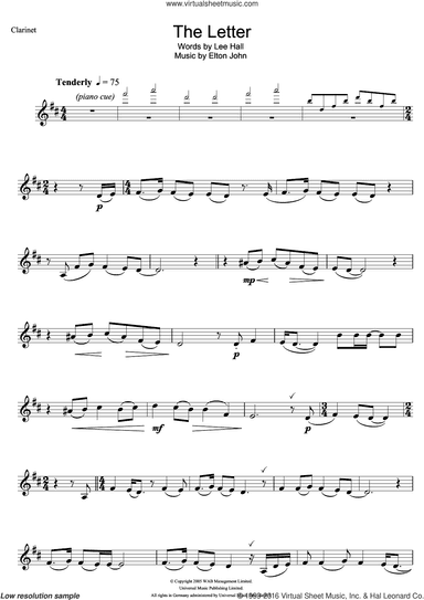 The Letter (from Billy Elliot: The Musical)