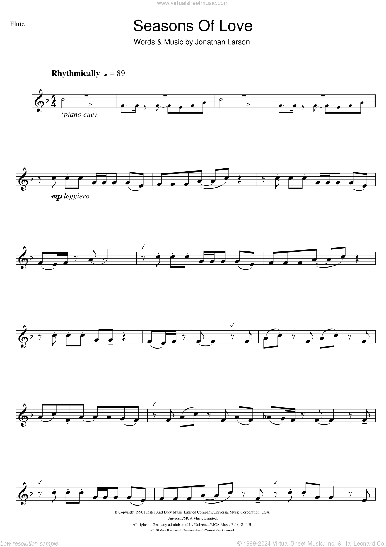 Seasons Of Love (from Rent)