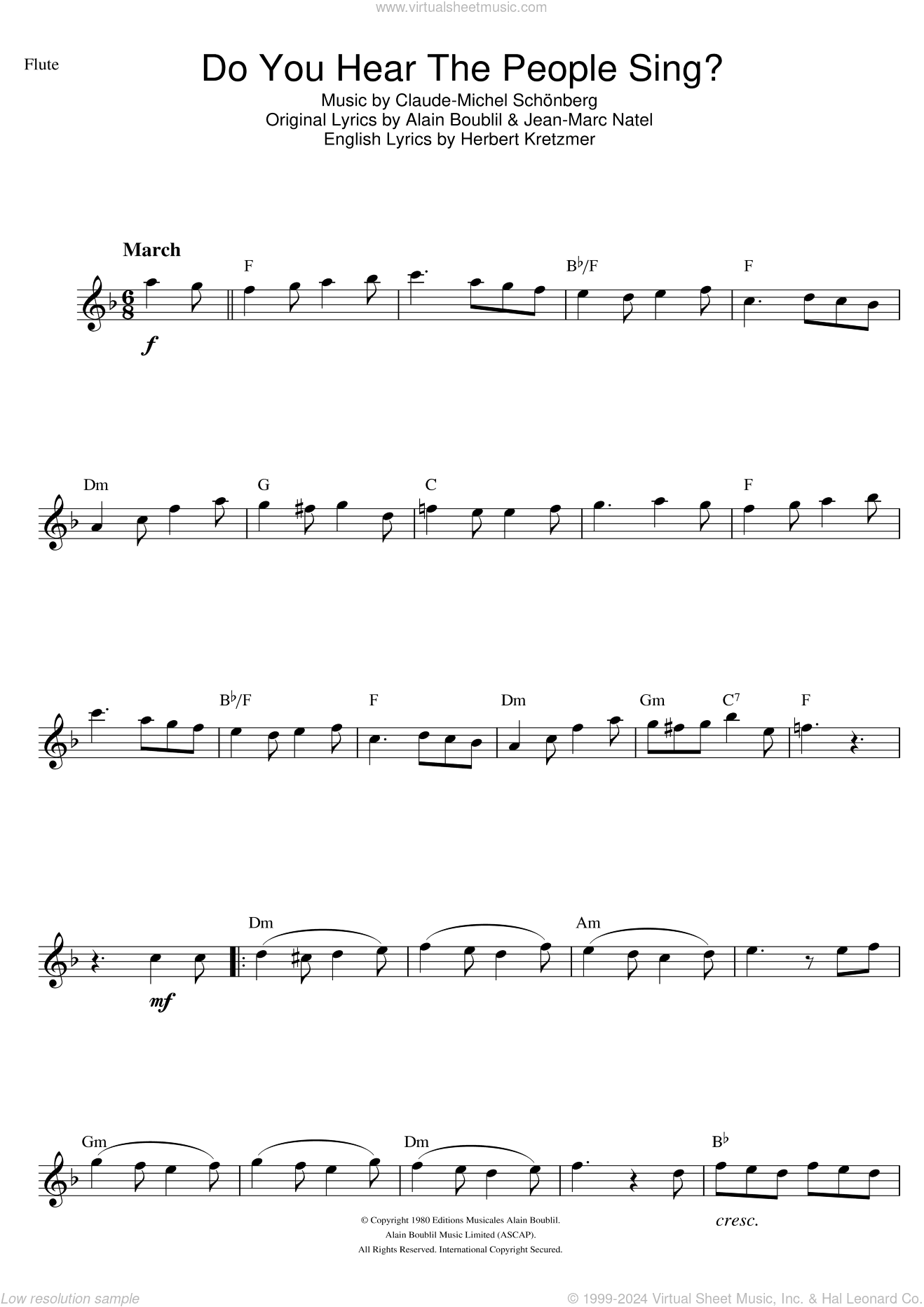 Do You Hear The People Sing? (from Les Miserables)