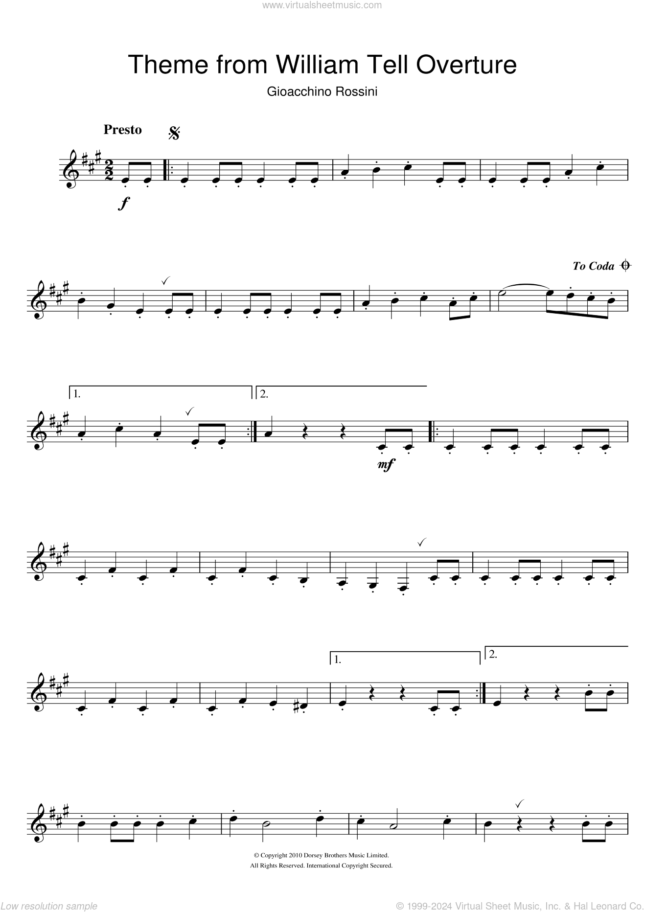 William Tell Overture (Finale)