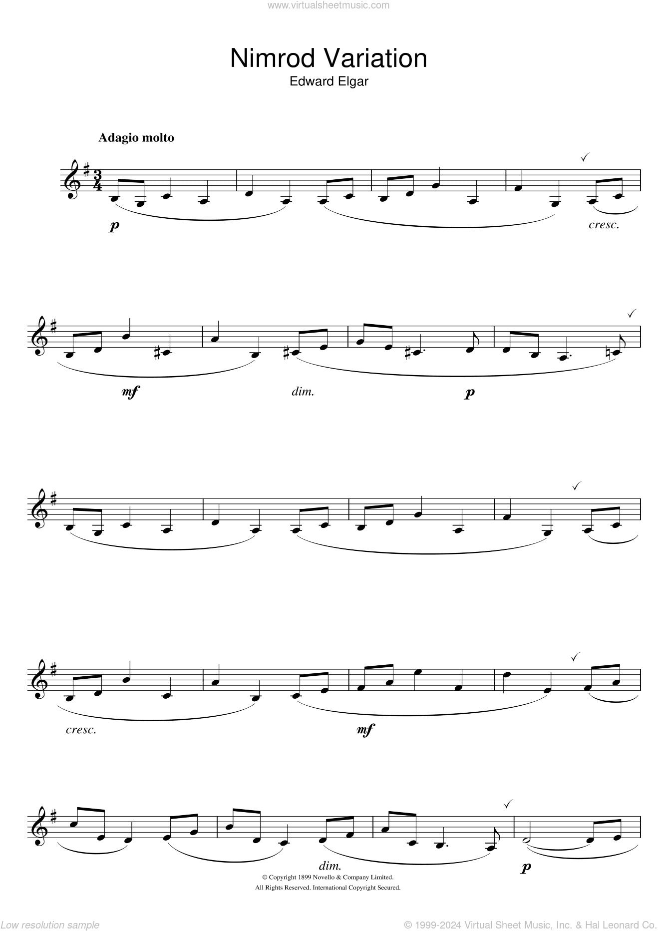 Nimrod (from Enigma Variations Op.36)