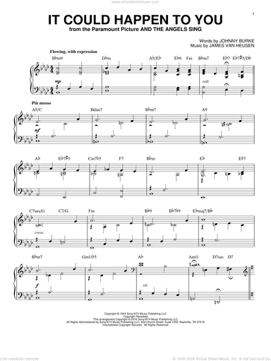 It Could Happen To You (arr. Brent Edstrom)