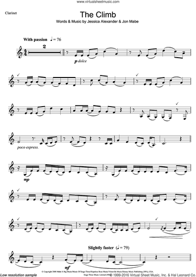 The Climb (from Hannah Montana: The Movie)