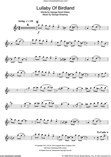 Lullaby Of Birdland