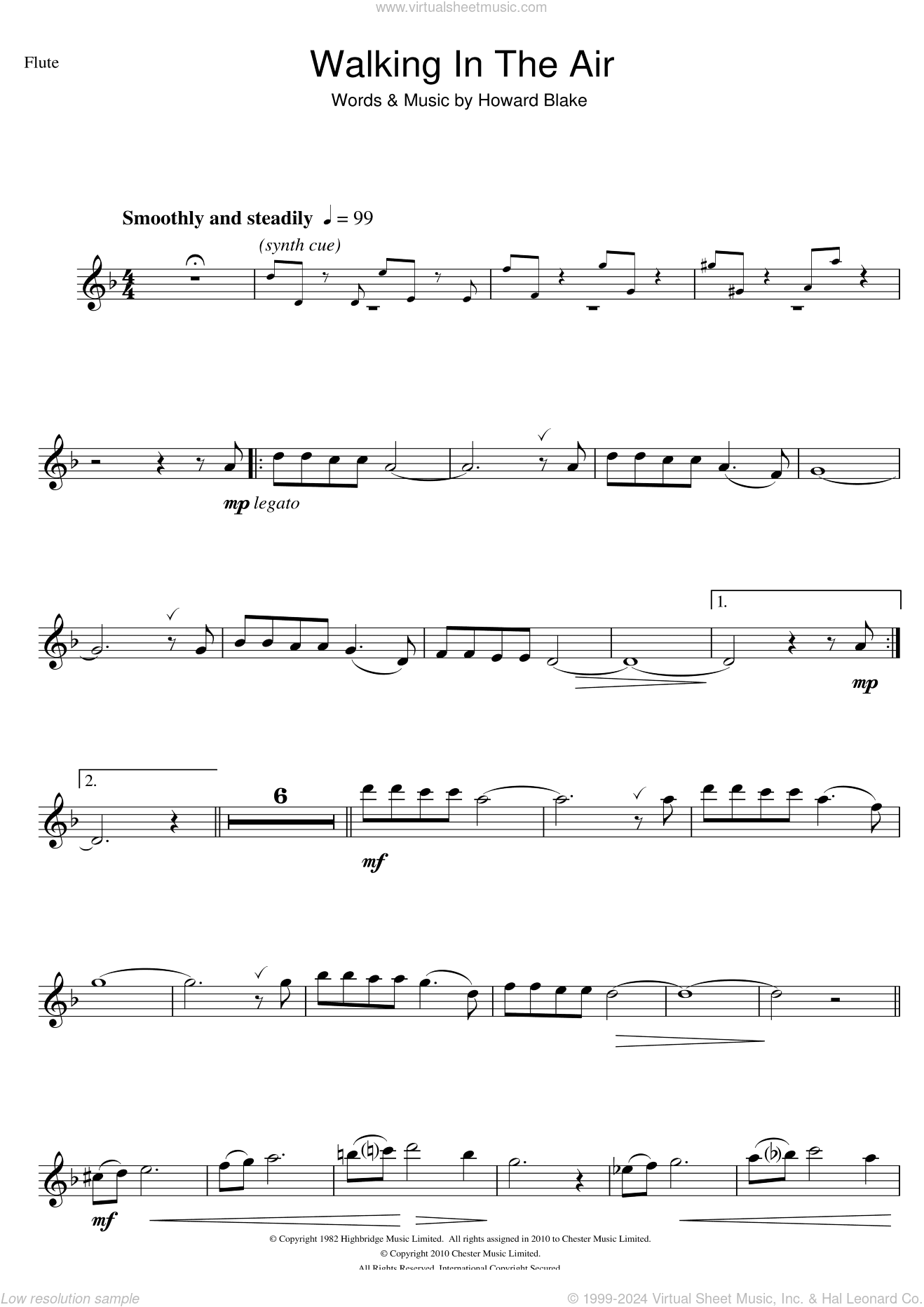 Walking In The Air (theme from The Snowman)