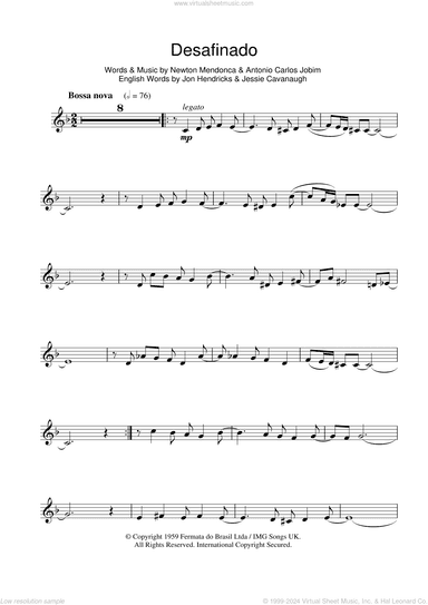 Desafinado (Slightly Out Of Tune)