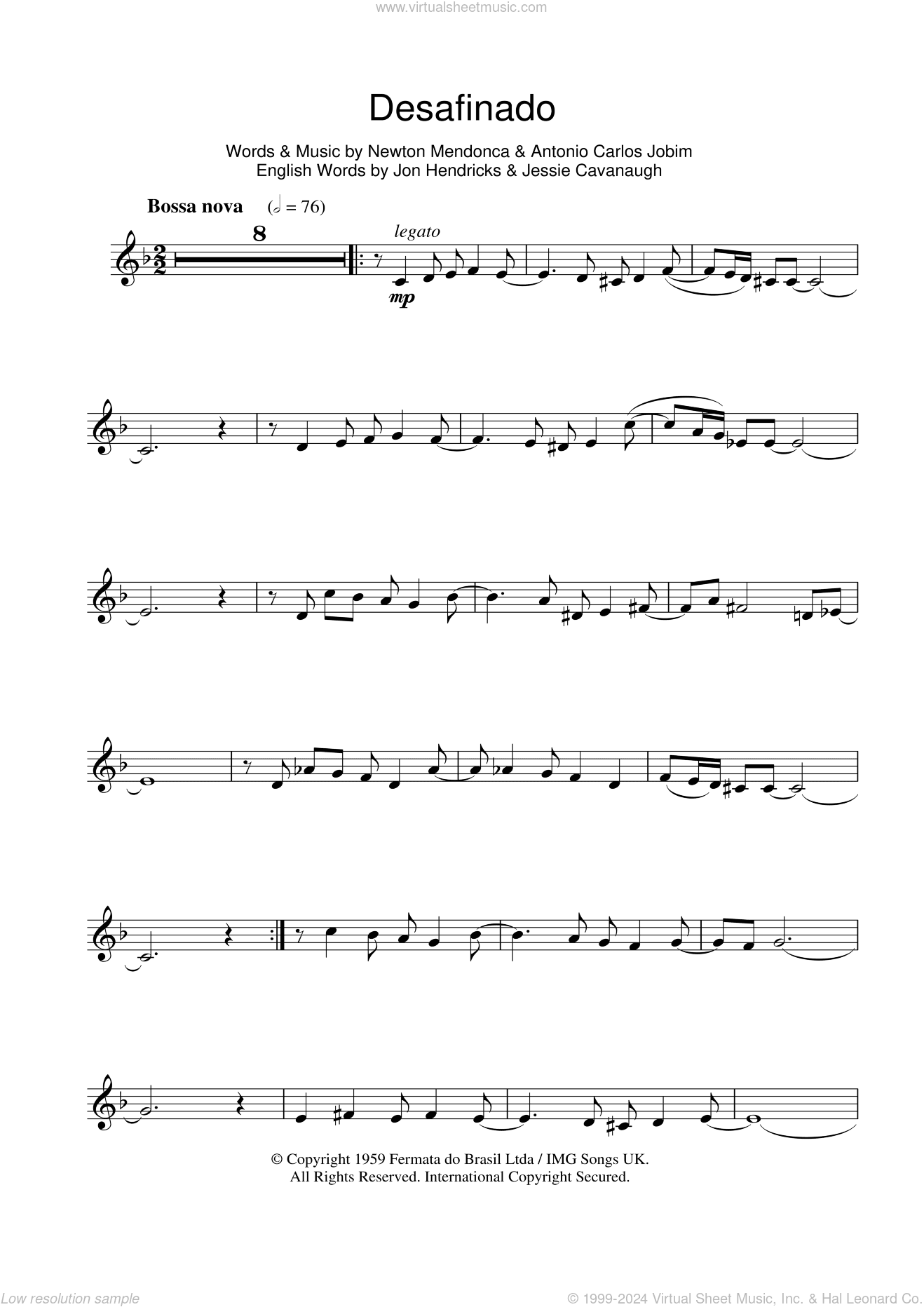 Desafinado (Slightly Out Of Tune)