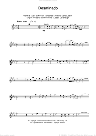 Desafinado (Slightly Out Of Tune)