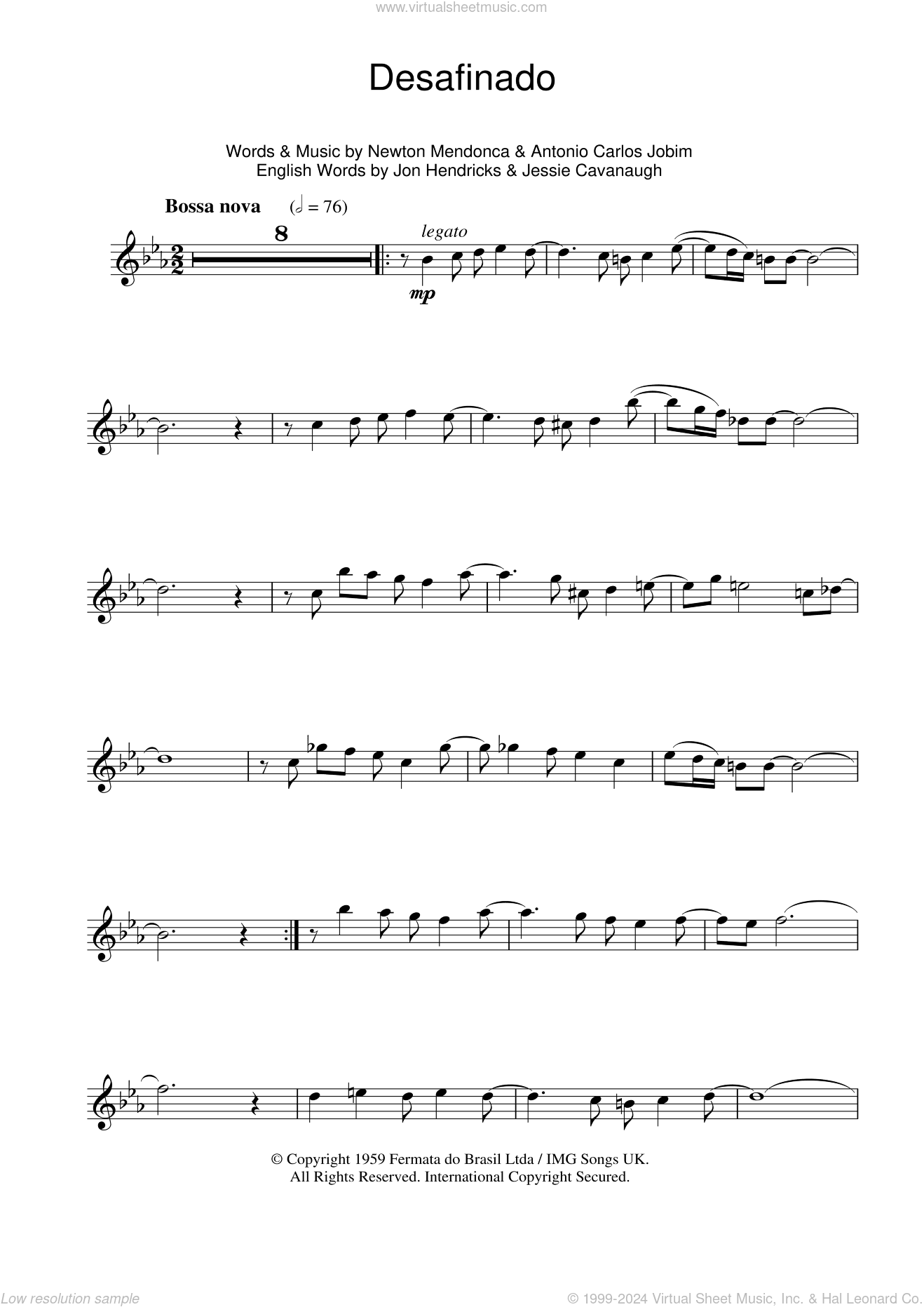 Desafinado (Slightly Out Of Tune)