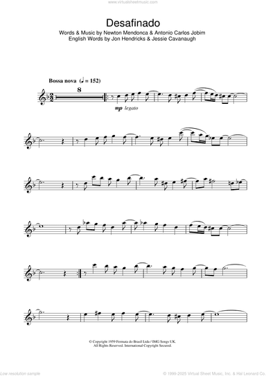 Desafinado (Slightly Out Of Tune)