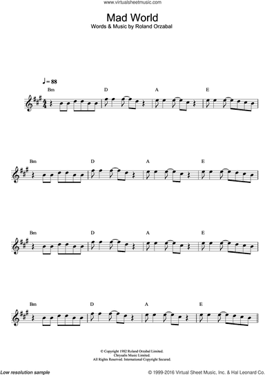 Mad World (from Donnie Darko)