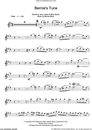 Bernie's Tune