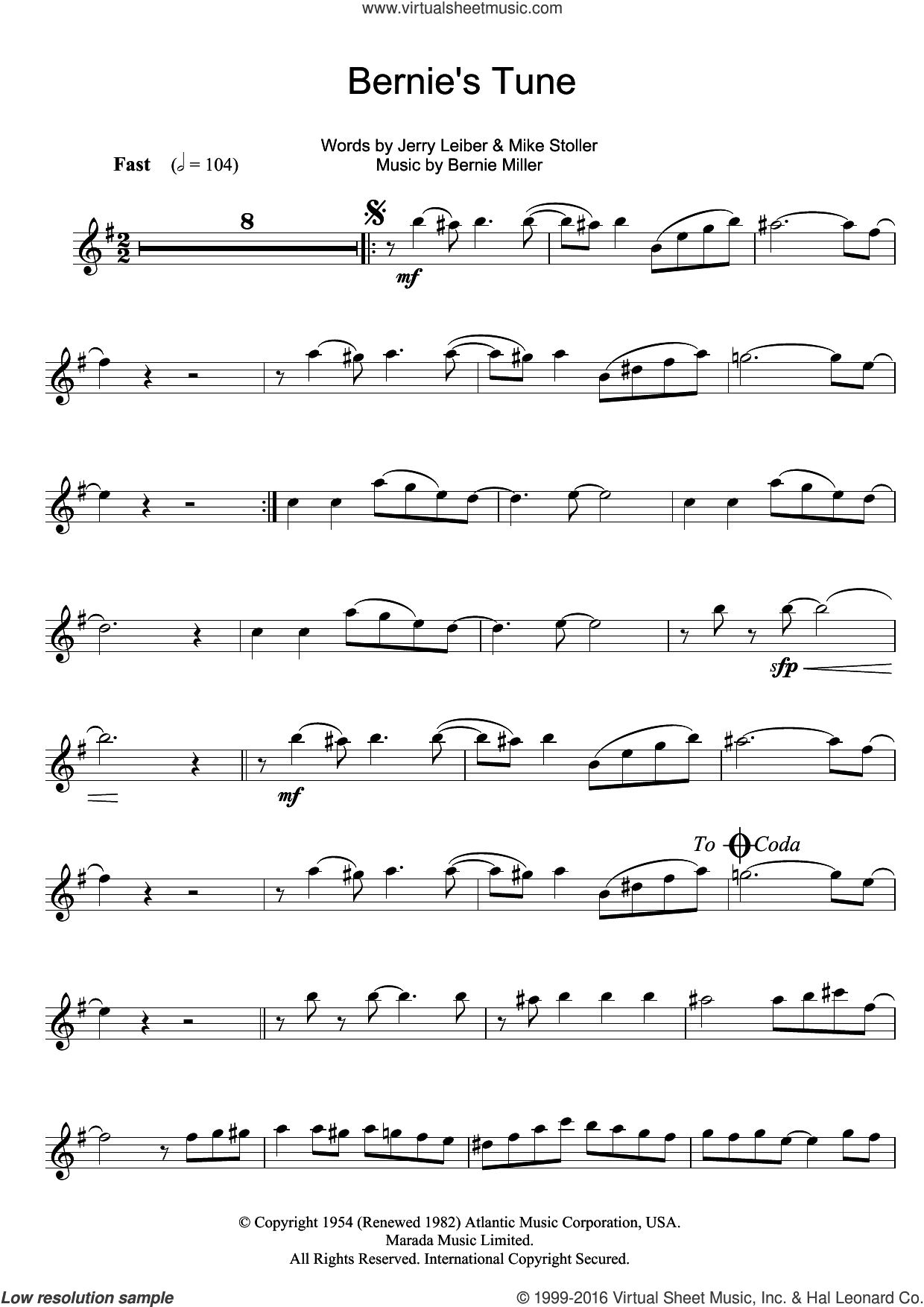 Bernie's Tune