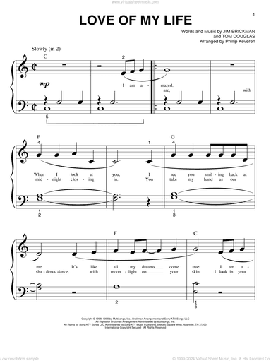 Love Of My Life (arr. Phillip Keveren)