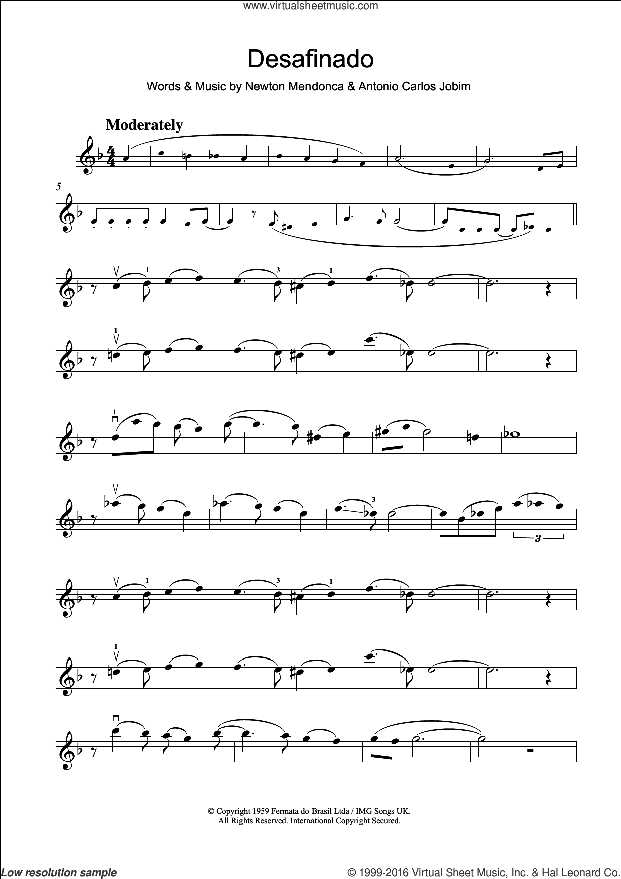 Desafinado (Slightly Out Of Tune)
